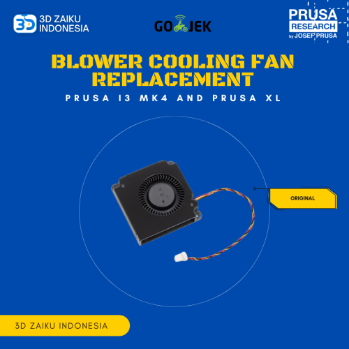 Original Prusa i3 MK4 and Prusa XL Blower Cooling Fan Replacement